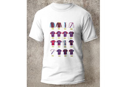 Crystal Palace FC Retro Art Shirts T-Shirt Crystal Palace FC Retro Art Shirts T-Shirt